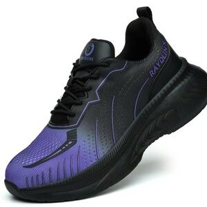Women's Purple and Black Sneakers